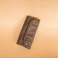 The Real McCaul Tobacco Pouches Tri Fold Tobacco Pouch - Cowhide Australian Made Australian Owned Leather Tobacco Pouch Australian Made Kangaroo & Cowhide Leather