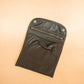 The Real McCaul Tobacco Pouches Tri Fold Tobacco Pouch - Cowhide Australian Made Australian Owned Leather Tobacco Pouch Australian Made Kangaroo & Cowhide Leather