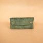 The Real McCaul Tobacco Pouches Tri Fold Tobacco Pouch - Cowhide Australian Made Australian Owned Leather Tobacco Pouch Australian Made Kangaroo & Cowhide Leather
