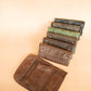 The Real McCaul Tobacco Pouches Tri Fold Tobacco Pouch - Cowhide Australian Made Australian Owned Leather Tobacco Pouch Australian Made Kangaroo & Cowhide Leather