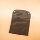The Real McCaul Tobacco Pouches Tri Fold Tobacco Pouch - Kangaroo Australian Made Australian Owned Leather Tobacco Pouch Australian Made Kangaroo & Cowhide Leather
