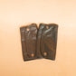 The Real McCaul Tobacco Pouches Tri Fold Tobacco Pouch - Kangaroo Australian Made Australian Owned Leather Tobacco Pouch Australian Made Kangaroo & Cowhide Leather