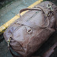 The Real McCaul Travel Bag Duffel Carry All Bag - Cowhide Australian Made Australian Owned Large Overnight Travel Duffel Bag Leather Made in Australia