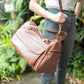 The Real McCaul Travel Bag Weekender Travel Carry All Bag - Premium Cowhide - Marble Australian Made Australian Owned Small Overnight Travel Duffel Bag Kangaroo Leather Made in Australia