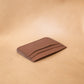 The Real McCaul Wallet Card Holder Wallet - Five Pocket Australian Made Australian Owned Card Holder Wallet Kangaroo Leather - Six Pocket Made In Australia