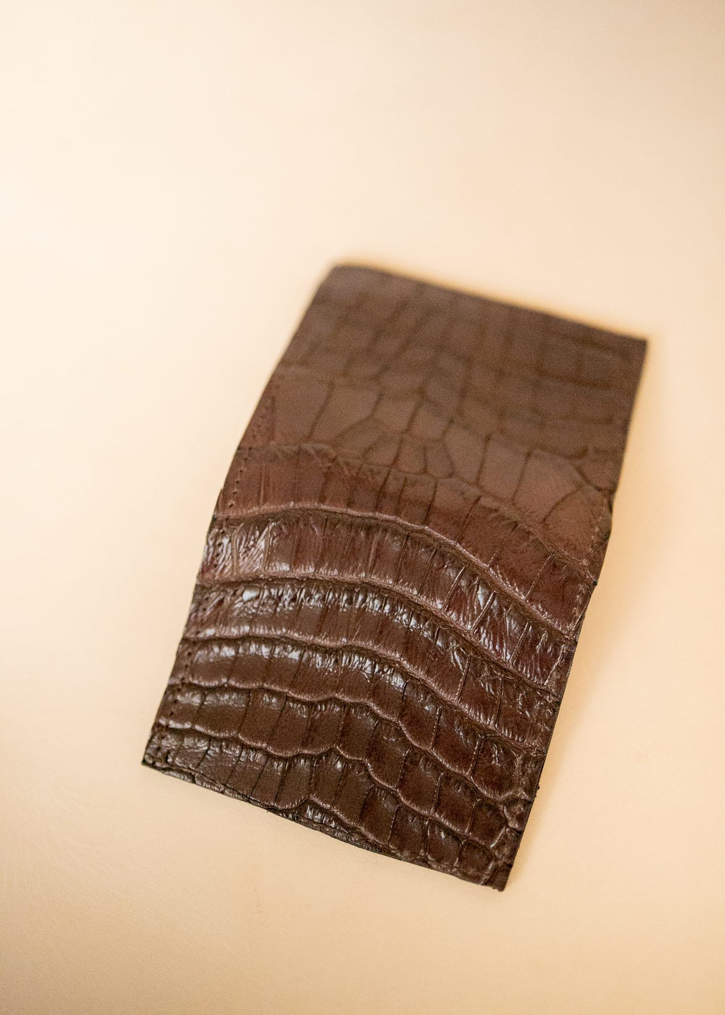 The Real McCaul Wallet The Wayne Wallet - Crocodile and Kangaroo Australian Made Australian Owned The Brendan Wallet Kangaroo and Crocodile Leather Made In Australia