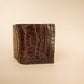 The Real McCaul Wallet The Wayne Wallet - Crocodile and Kangaroo Australian Made Australian Owned The Brendan Wallet Kangaroo and Crocodile Leather Made In Australia