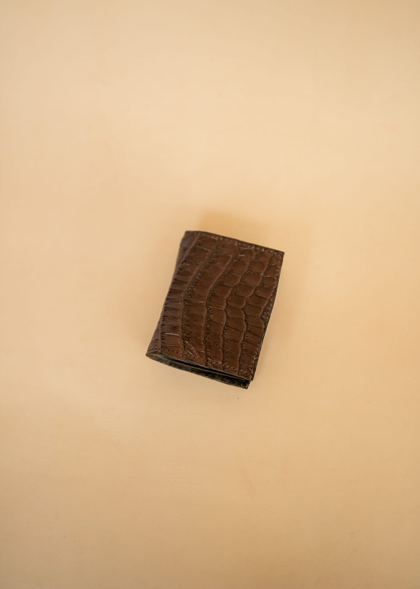 The Real McCaul Wallet The Wayne Wallet - Crocodile and Kangaroo Australian Made Australian Owned The Brendan Wallet Kangaroo and Crocodile Leather Made In Australia