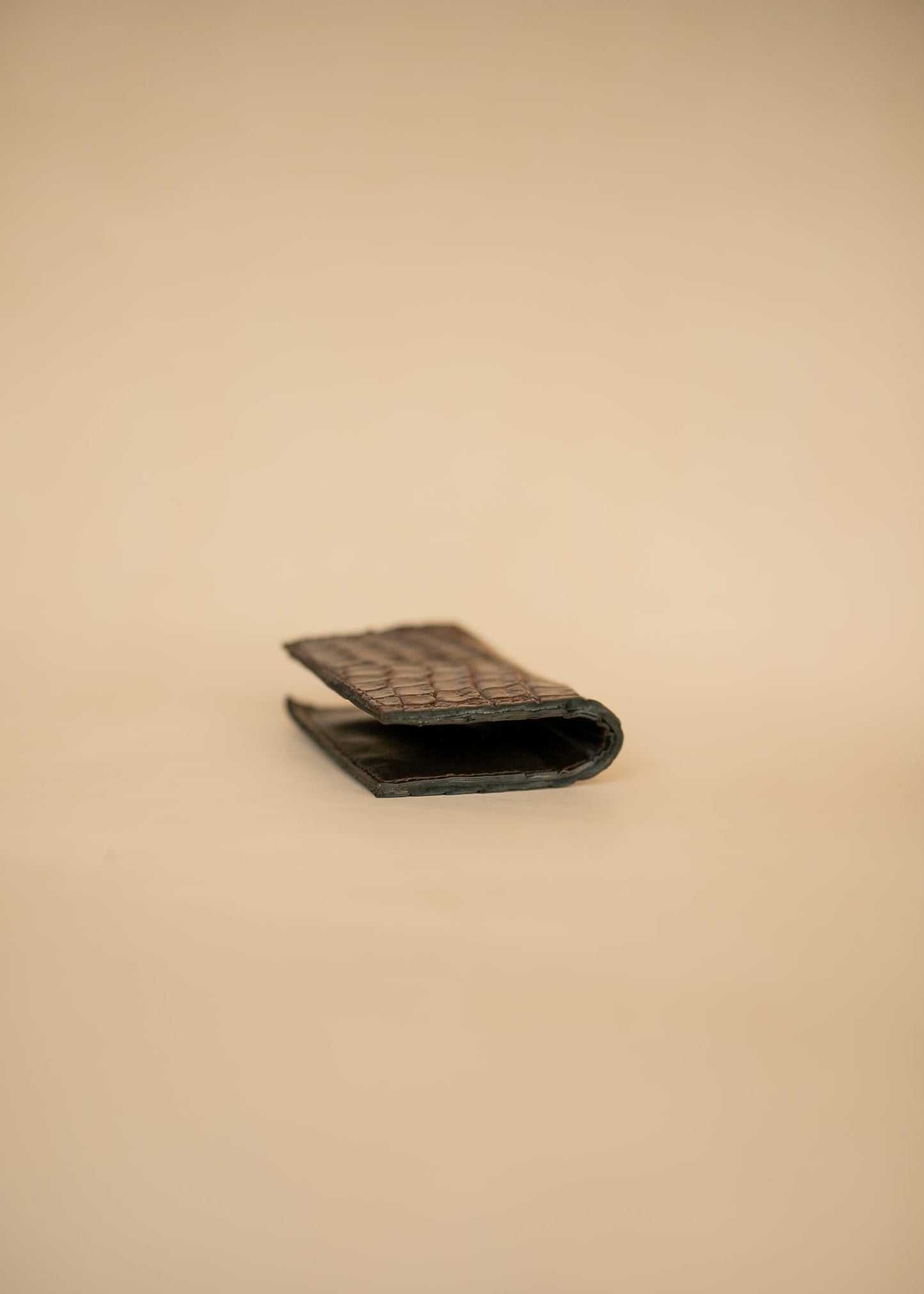 The Real McCaul Wallet The Wayne Wallet - Crocodile and Kangaroo Australian Made Australian Owned The Brendan Wallet Kangaroo and Crocodile Leather Made In Australia