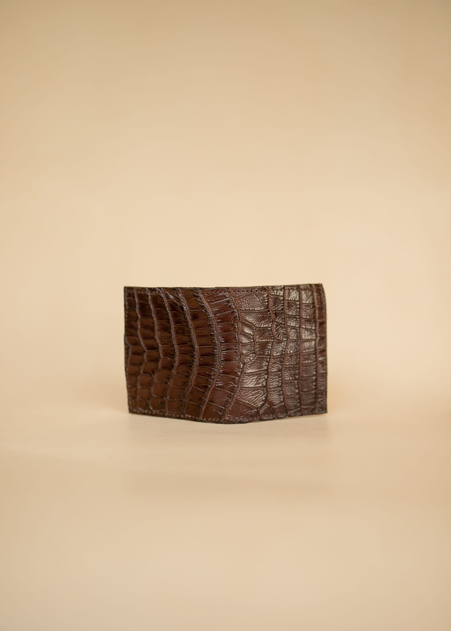 The Real McCaul Wallet The Wayne Wallet - Crocodile and Kangaroo Australian Made Australian Owned The Brendan Wallet Kangaroo and Crocodile Leather Made In Australia