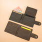 The Real McCaul Wallets All-Card Bifold Wallet - Kangaroo Australian Made Australian Owned Leather Men's Wallet- Australian Made - Kangaroo & Cowhide