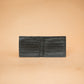 The Real McCaul Wallets All-Card Bifold Wallet - Kangaroo Australian Made Australian Owned Leather Men's Wallet- Australian Made - Kangaroo & Cowhide