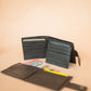 The Real McCaul Wallets All-Card Bifold Wallet - Kangaroo Australian Made Australian Owned Leather Men's Wallet- Australian Made - Kangaroo & Cowhide
