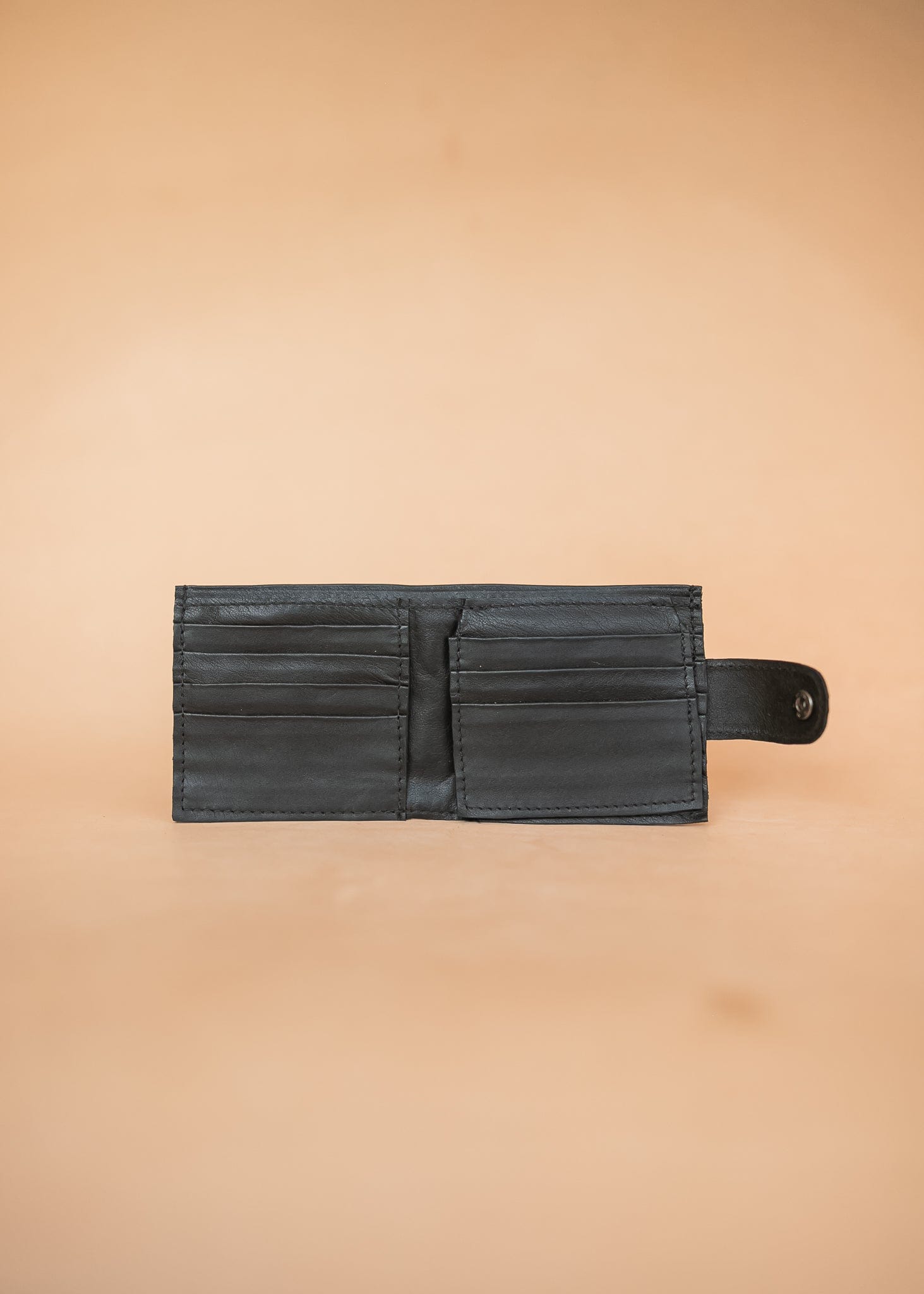 The Real McCaul Wallets All-Card Bifold Wallet - Kangaroo Australian Made Australian Owned Leather Men's Wallet- Australian Made - Kangaroo & Cowhide
