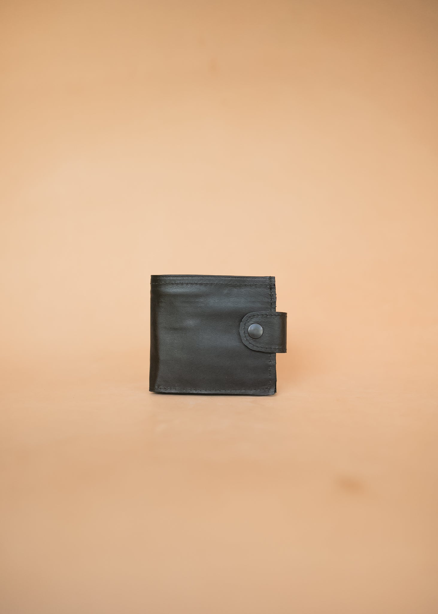 The Real McCaul Wallets Black / With Clip All-Card Bifold Wallet - Kangaroo Australian Made Australian Owned Leather Men's Wallet- Australian Made - Kangaroo & Cowhide