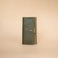 The Real McCaul Wallets The Sue Wallet - Kangaroo - Olive Green Australian Made Australian Owned Genuine Leather Ladies Large Wallet- Made In Australia with Kangaroo and Cowhide