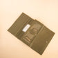 The Real McCaul Wallets The Sue Wallet - Kangaroo - Olive Green Australian Made Australian Owned Genuine Leather Ladies Large Wallet- Made In Australia with Kangaroo and Cowhide