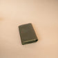 The Real McCaul Wallets The Sue Wallet - Kangaroo - Olive Green Australian Made Australian Owned Genuine Leather Ladies Large Wallet- Made In Australia with Kangaroo and Cowhide