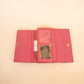 The Real McCaul Wallets The Sue Wallet - Kangaroo - Pink Australian Made Australian Owned Genuine Leather Ladies Large Wallet- Made In Australia with Kangaroo and Cowhide