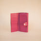 The Real McCaul Wallets The Sue Wallet - Kangaroo - Pink Australian Made Australian Owned Genuine Leather Ladies Large Wallet- Made In Australia with Kangaroo and Cowhide