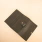 The Real McCaul Wallets The Sue Wallet - Premium Kangaroo - Black Australian Made Australian Owned Genuine Leather Ladies Large Wallet- Made In Australia with Kangaroo and Cowhide