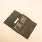 The Real McCaul Wallets The Sue Wallet - Premium Kangaroo - Black Australian Made Australian Owned Genuine Leather Ladies Large Wallet- Made In Australia with Kangaroo and Cowhide