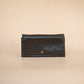 The Real McCaul Wallets The Sue Wallet - Premium Kangaroo - Dark Brown Australian Made Australian Owned Genuine Leather Ladies Large Wallet- Made In Australia with Kangaroo and Cowhide