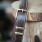 The Real McCaul Leathergoods Belts Antique Brass / 28" (71cm) Rancher Belt 35mm - Dark Brown Australian Made Australian Owned Australian Made Solid Leather Full Grain Rancher Belt- Black