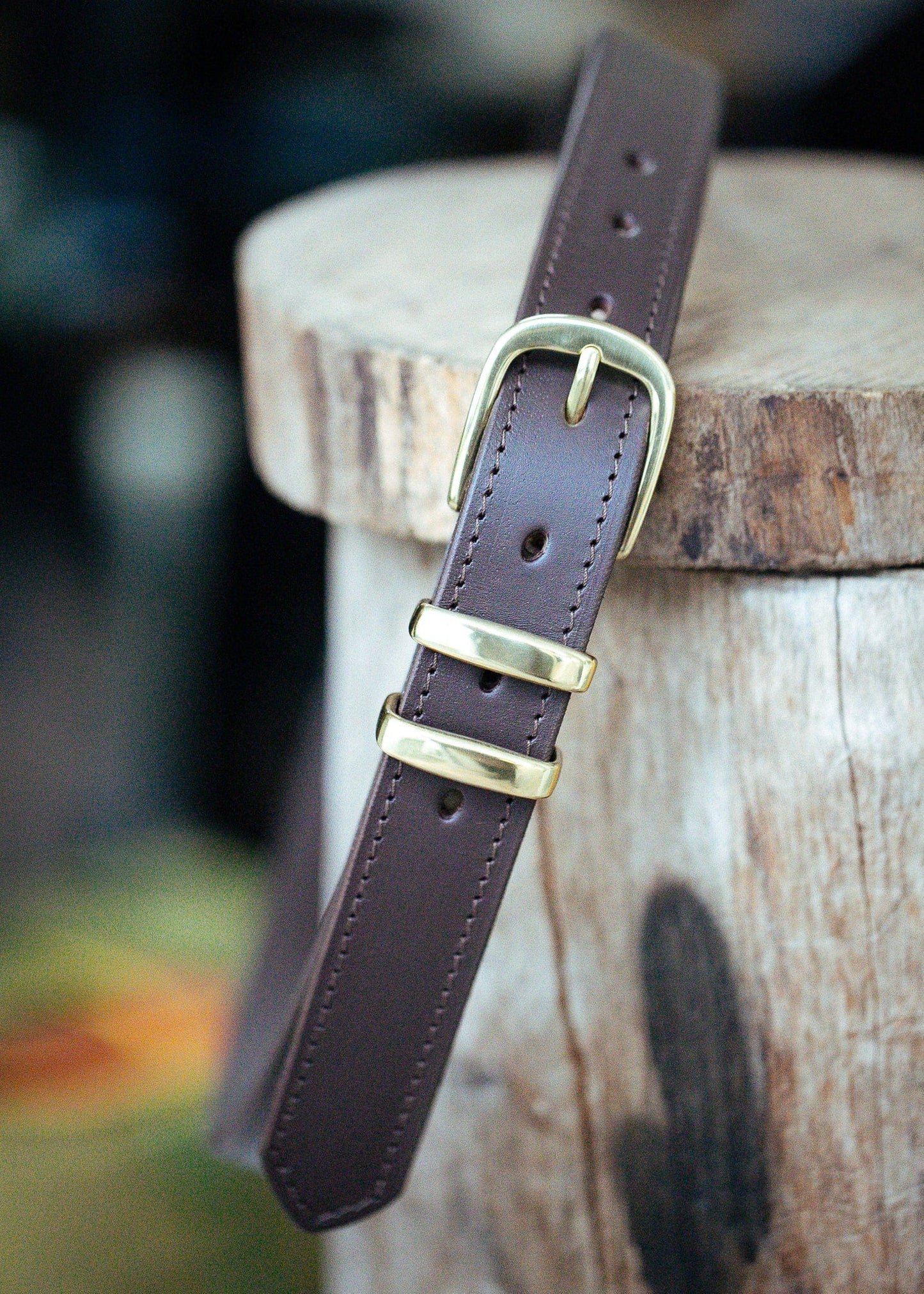The Real McCaul Leathergoods Belts Classic Dress Belt 30mm - Dark Brown Australian Made Australian Owned Australian Made Solid Leather Full Grain Rancher Belt- Black