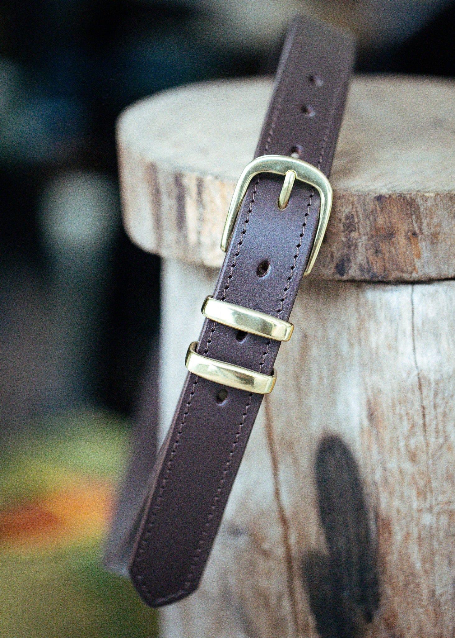 The Real McCaul Leathergoods Belts Classic Dress Belt 30mm - Dark Brown Australian Made Australian Owned Australian Made Solid Leather Full Grain Rancher Belt- Black