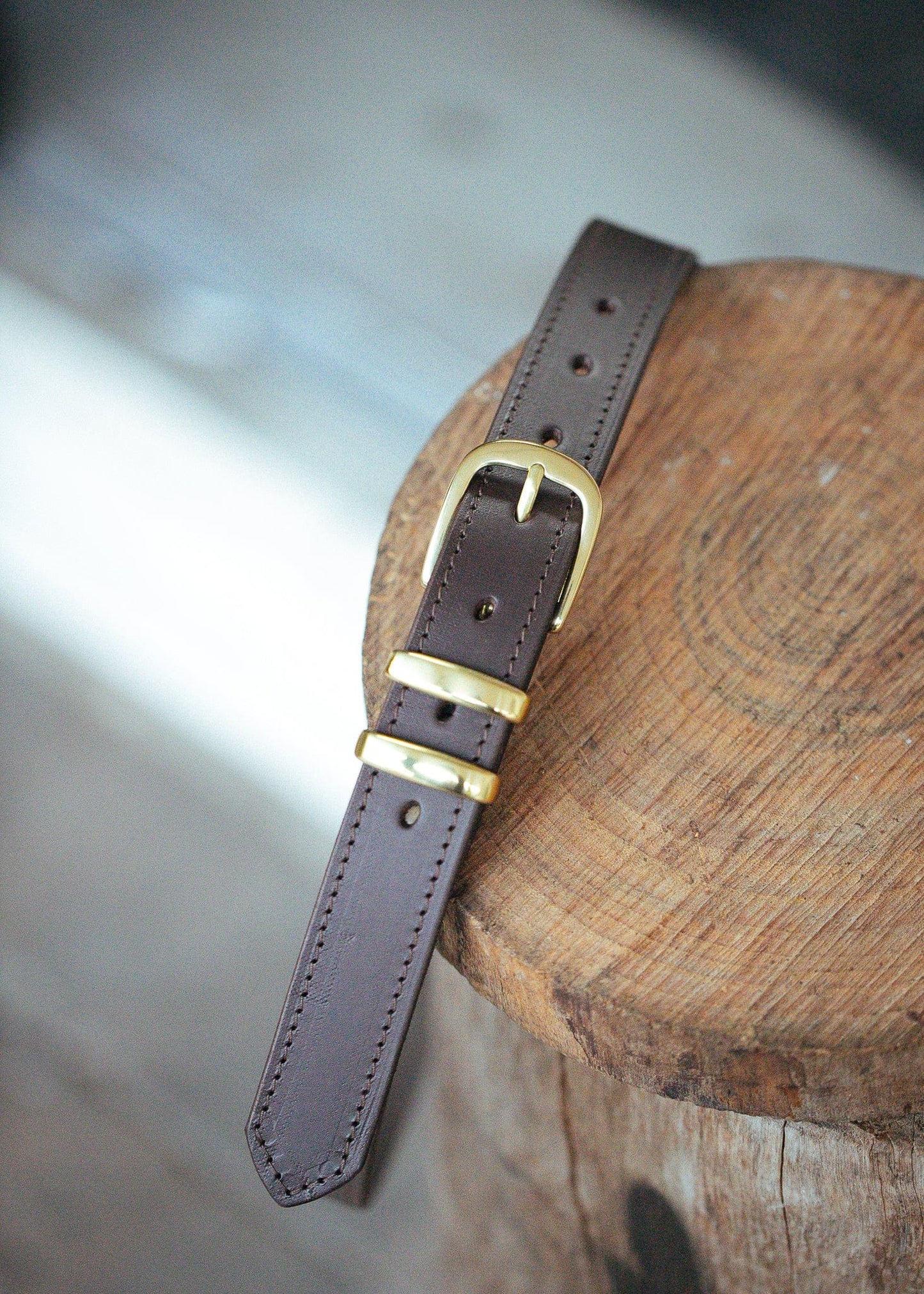 The Real McCaul Leathergoods Belts Classic Dress Belt 30mm - Dark Brown Australian Made Australian Owned Australian Made Solid Leather Full Grain Rancher Belt- Black