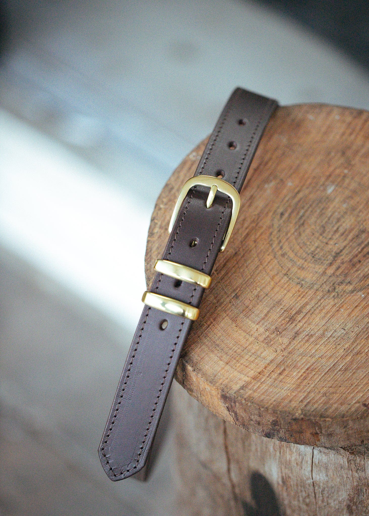 The Real McCaul Leathergoods Belts Classic Dress Belt 30mm - Dark Brown Australian Made Australian Owned Australian Made Solid Leather Full Grain Rancher Belt- Black