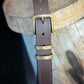 The Real McCaul Leathergoods Belts Classic Dress Belt 32mm - Dark Brown Australian Made Australian Owned Australian Made Solid Leather Full Grain Rancher Belt- Black