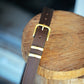 The Real McCaul Leathergoods Belts Classic Dress Belt 32mm - Dark Brown Australian Made Australian Owned Australian Made Solid Leather Full Grain Rancher Belt- Black