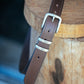 The Real McCaul Leathergoods Belts Classic Dress Belt 32mm - Dark Brown Australian Made Australian Owned Australian Made Solid Leather Full Grain Rancher Belt- Black
