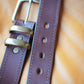 The Real McCaul Leathergoods Belts Classic Dress Belt 35mm - Cognac Australian Made Australian Owned Australian Made Solid Leather Full Grain Rancher Belt- Black