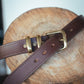 The Real McCaul Leathergoods Belts Classic Dress Belt 35mm - Cognac Australian Made Australian Owned Australian Made Solid Leather Full Grain Rancher Belt- Black