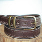 The Real McCaul Leathergoods Belts Deluxe Rancher Belt 38mm - Dark Brown Australian Made Australian Owned Australian Made Solid Leather Full Grain Rancher Belt- Black