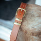 The Real McCaul Leathergoods Belts Gold / 28" (71cm) Rancher Belt 38mm - Tan Australian Made Australian Owned Australian Made Solid Leather Full Grain Rancher Belt- Black