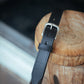 The Real McCaul Leathergoods Belts Maxwell Belt 35mm - Black Australian Made Australian Owned Australian Made Solid Leather Full Grain Rancher Belt- Black