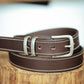 The Real McCaul Leathergoods Belts Rancher Belt 32mm - Dark Brown Australian Made Australian Owned Australian Made Solid Leather Full Grain Rancher Belt- Black