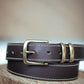 The Real McCaul Leathergoods Belts Rancher Belt 35mm - Dark Brown Australian Made Australian Owned Australian Made Solid Leather Full Grain Rancher Belt- Black
