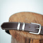 The Real McCaul Leathergoods Belts Rancher Belt 35mm - Dark Brown Australian Made Australian Owned Australian Made Solid Leather Full Grain Rancher Belt- Black