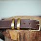 The Real McCaul Leathergoods Belts Rancher Belt 38mm- Cognac Australian Made Australian Owned Australian Made Solid Leather Full Grain Rancher Belt- Black