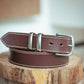 The Real McCaul Leathergoods Belts Rancher Belt 38mm- Cognac Australian Made Australian Owned Australian Made Solid Leather Full Grain Rancher Belt- Black