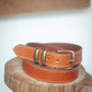 The Real McCaul Leathergoods Belts Rancher Belt 38mm - Tan Australian Made Australian Owned Australian Made Solid Leather Full Grain Rancher Belt- Black