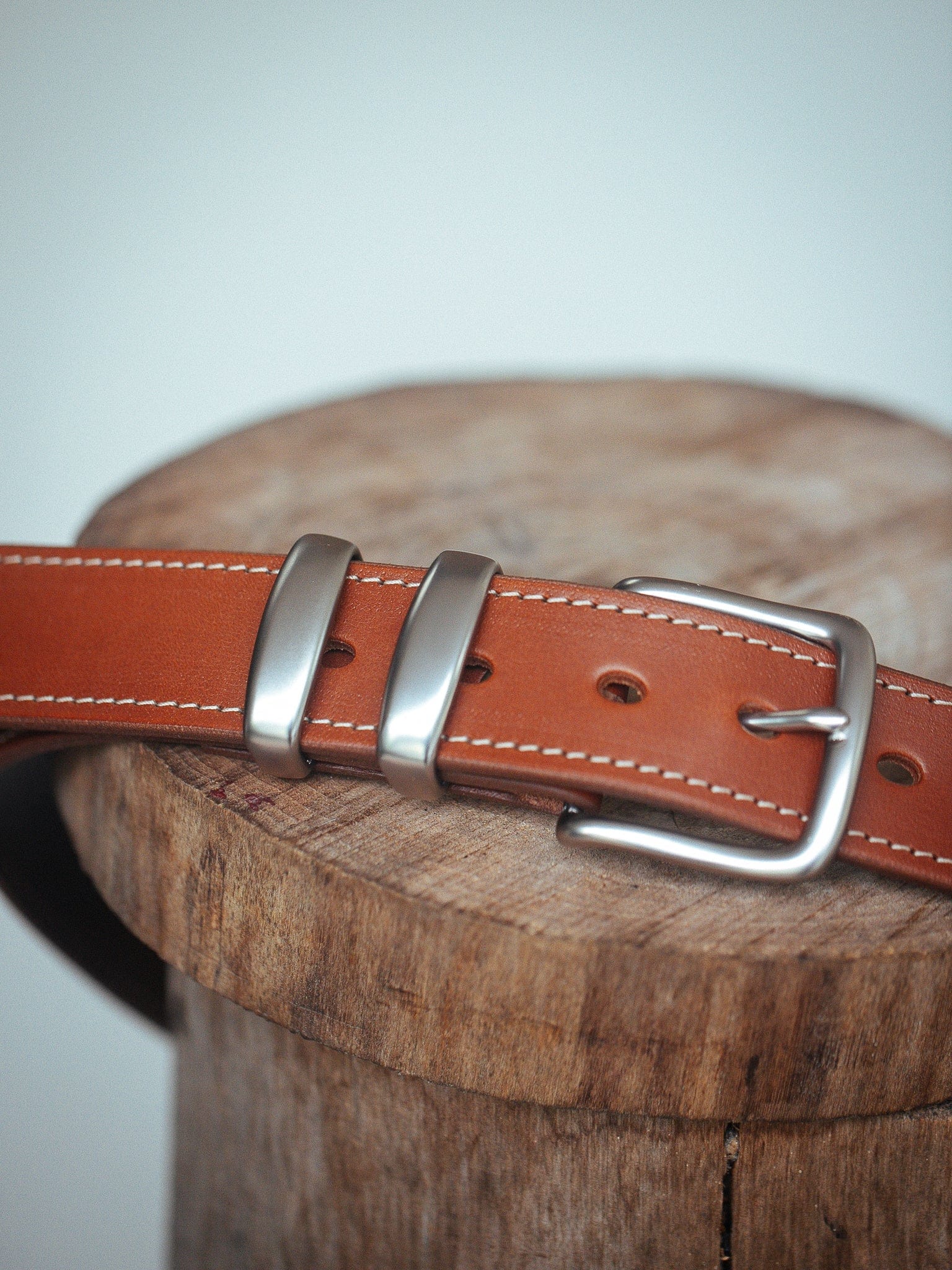 The Real McCaul Leathergoods Belts Rancher Belt 38mm - Tan Australian Made Australian Owned Australian Made Solid Leather Full Grain Rancher Belt- Black