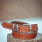 The Real McCaul Leathergoods Belts Rancher Belt 38mm - Tan Australian Made Australian Owned Australian Made Solid Leather Full Grain Rancher Belt- Black