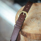 The Real McCaul Leathergoods Belts Savvy Narrow Dress Belt 32mm - Cognac Australian Made Australian Owned Australian Made Solid Leather Full Grain Dress Belt- Black