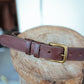 The Real McCaul Leathergoods Belts Savvy Narrow Dress Belt 32mm - Cognac Australian Made Australian Owned Australian Made Solid Leather Full Grain Dress Belt- Black